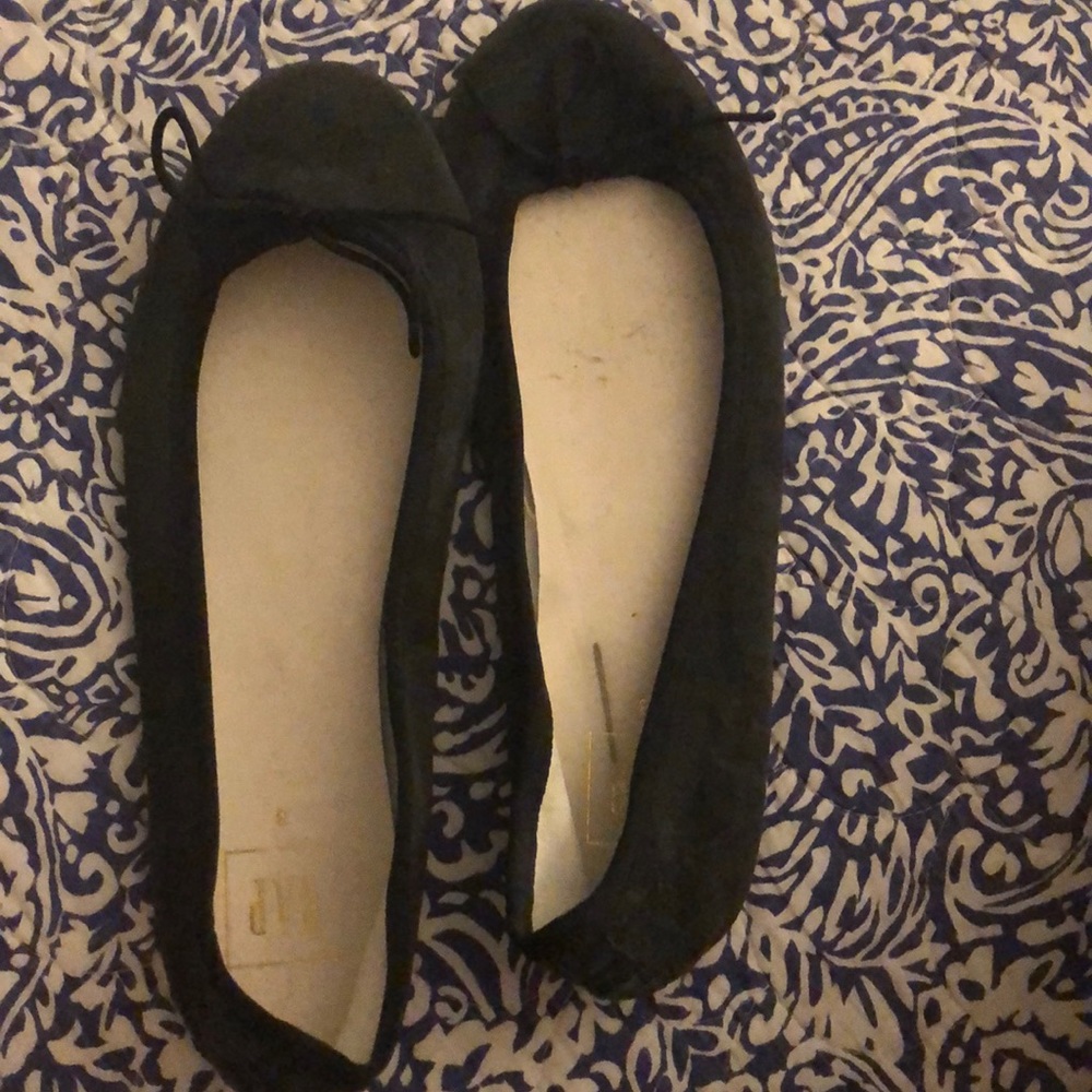 Gap flats. They are a suede fabric